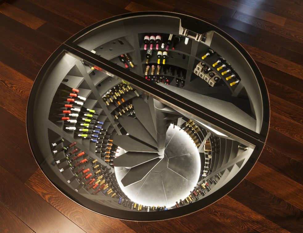 Cave à vin enterrée MAXI-RONDE par Hélicave